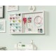 Craft Wall Mounted Peg Board With Thread Storage